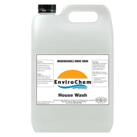 Concentrated Exterior House Wash Cleaner for cleaning houses in New Zealand - 5L