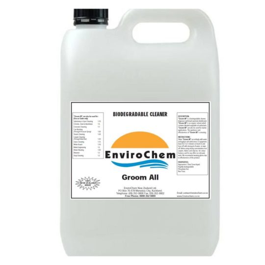 Groom All Biodegradable Multi-Purpose Cleaner & Disinfectant - Eco-Friendly & Non-Toxic | 5L/20L | ChemShop NZ