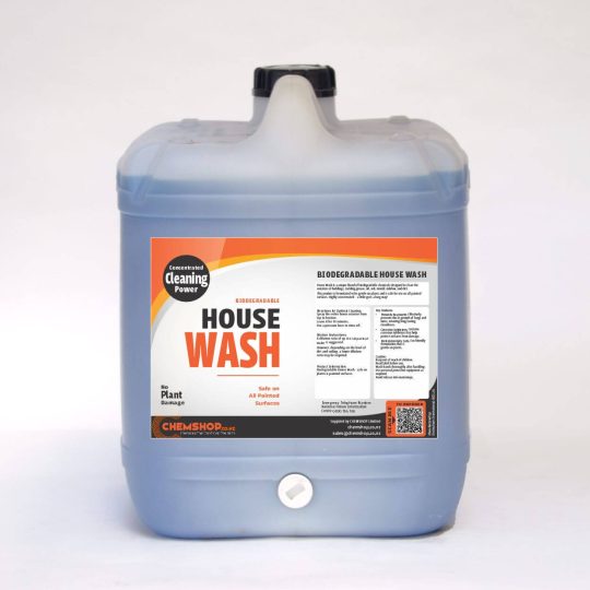 CHEMSHOP Concentrated Exterior House Wash Cleaner for cleaning houses in New Zealand - 20L