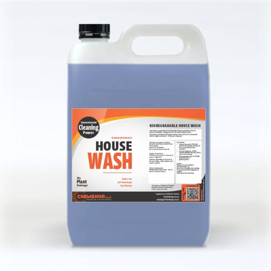 CHEMSHOP Concentrated Exterior House Wash Cleaner for cleaning houses in New Zealand - 5L
