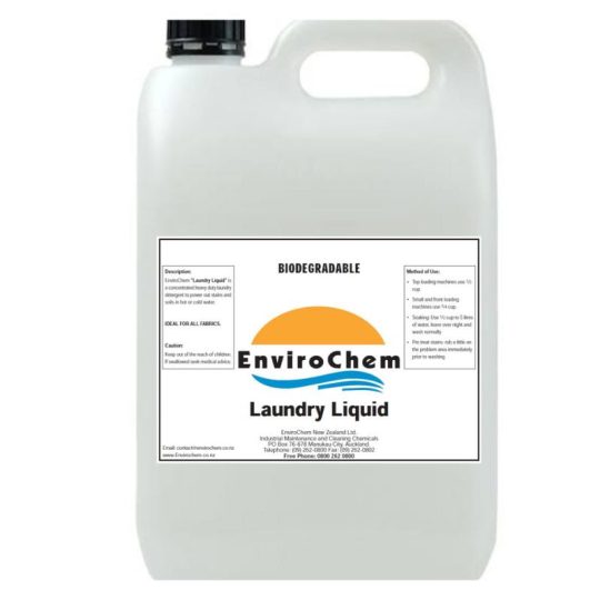 Liquid Laundry Detergent 5 Litre - ChemShop Auckland NZ