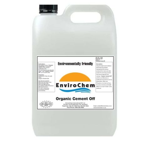 Cement Remover Cement Off Organic 5 Litre - ChemShop Auckland NZ