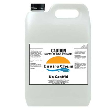 Graffiti Remover No Graffiti 5 Litre - ChemShop Auckland NZ