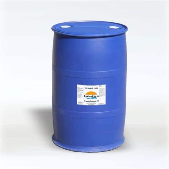 ChemShop NZ's Cement Off Organic: The eco-friendly, acid-free solution for stubborn concrete & cement removal on construction sites, fleet vehicles, and factory floors. Available in bulk for commercial use.