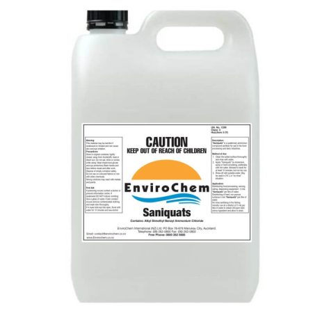 Saniquats-sanitiser-ChemShop-Auckland-NZ-5L