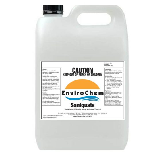 Saniquats-sanitiser-ChemShop-Auckland-NZ-5L