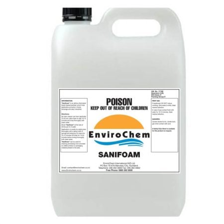 Sanifoam Foaming Sanitiser ChemShop Auckland NZ 5L